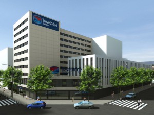 El futuro Travelodge Barcelona Poblenou