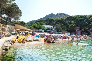 Aigublava, en Begur (Girona). Fotografía cedida por SERHS Tourism.